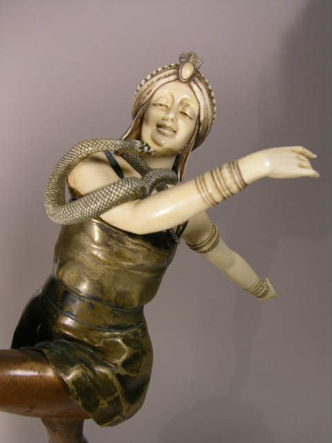 C.J. COLINET: DANCER WITH SNAKE. - 3