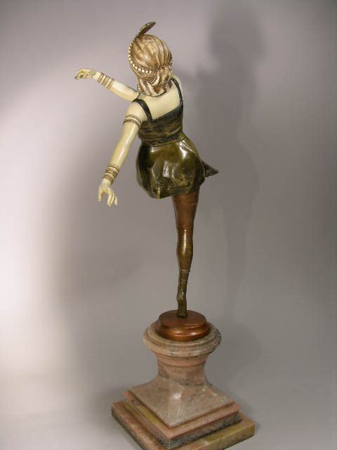 C.J. COLINET: DANCER WITH SNAKE. - 4