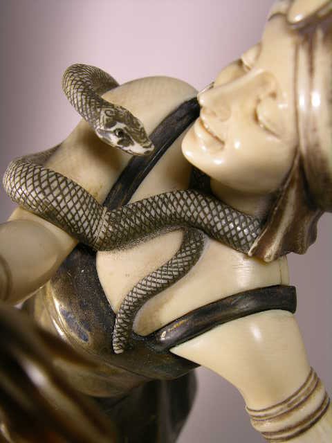 C.J. COLINET: DANCER WITH SNAKE. - 6