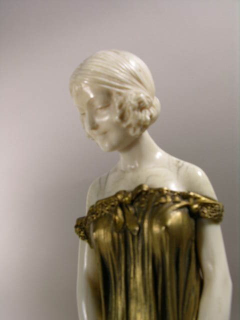 D.H. CHIPARUS FIGURE TITLED "INNOCENCE". - 5