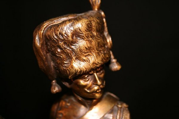 A. DE GERIKE: ANTIQUE BRONZE SCULPTURE. - 10