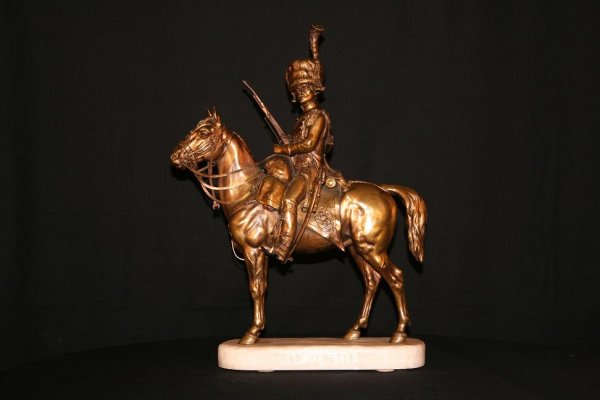 A. DE GERIKE: ANTIQUE BRONZE SCULPTURE.