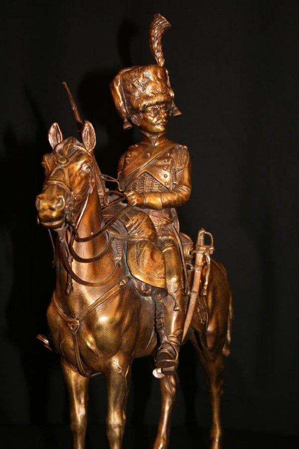 A. DE GERIKE: ANTIQUE BRONZE SCULPTURE. - 2