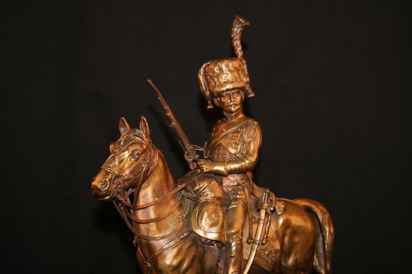 A. DE GERIKE: ANTIQUE BRONZE SCULPTURE. - 3