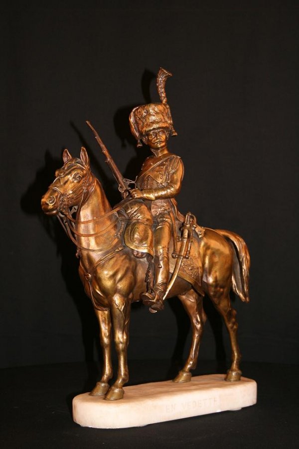 A. DE GERIKE: ANTIQUE BRONZE SCULPTURE. - 4