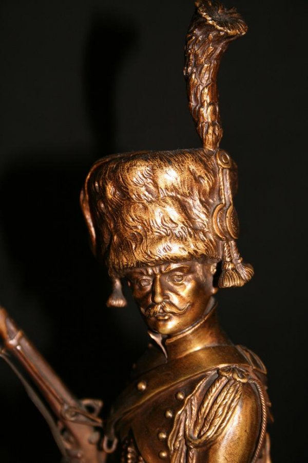 A. DE GERIKE: ANTIQUE BRONZE SCULPTURE. - 5