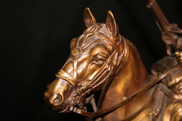 A. DE GERIKE: ANTIQUE BRONZE SCULPTURE. - 6