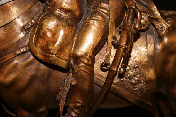 A. DE GERIKE: ANTIQUE BRONZE SCULPTURE. - 7