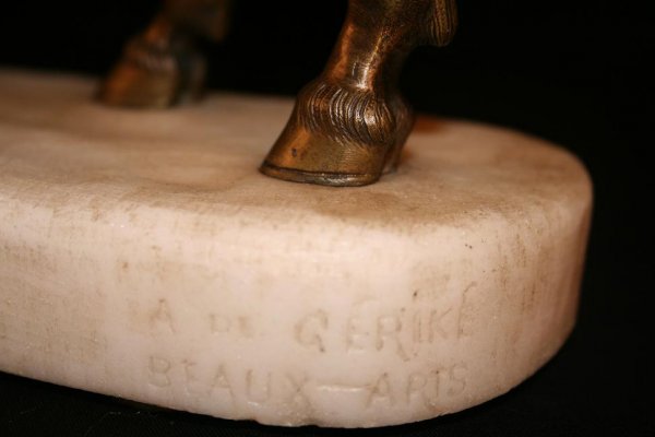 A. DE GERIKE: ANTIQUE BRONZE SCULPTURE. - 9