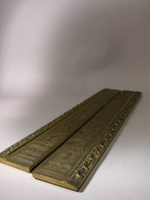 TIFFANY STUDIOS "VENETIAN" BLOTTER ENDS.