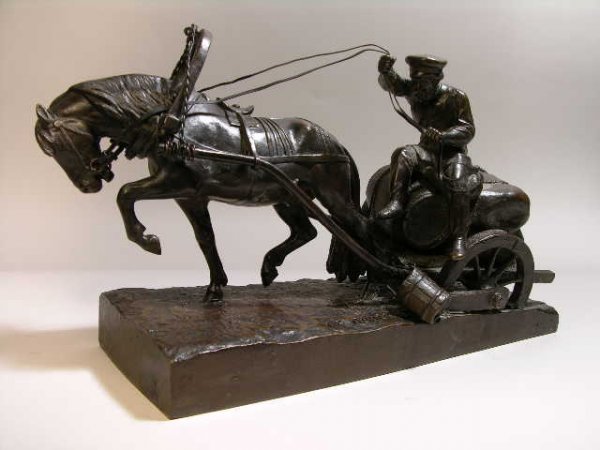E. ALEKSANDROVICH LANSERE.RUSSIAN BRONZE .