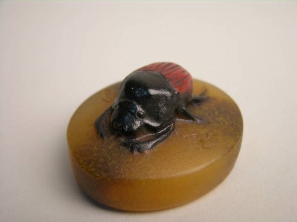 ALMERIC WALTER PATE DE VERRE SCRAB.