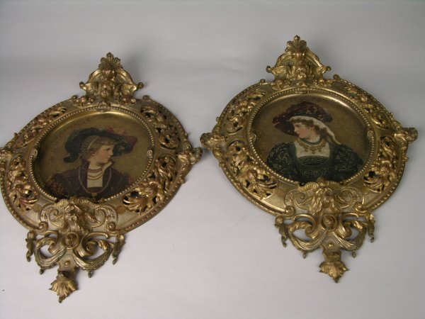 A PAIR OF VICTORIAN LADIES.
