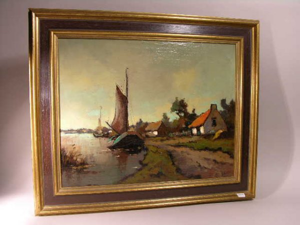 HENDRIK VAN KEMPER (AMSTERDAM 1892-1954) "FISHING
