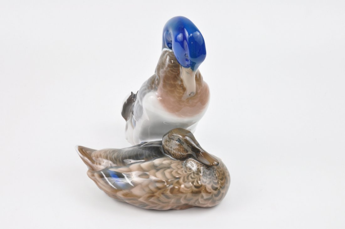 Rosenthal German porcelain figurine of two ducks. (1 of 5)