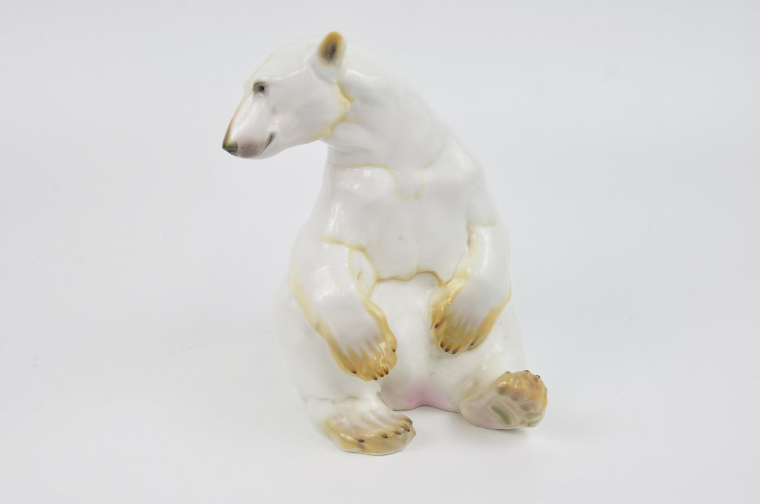 Rosenthal German porcelain figurine of a Polar Bear. (1 of 5)