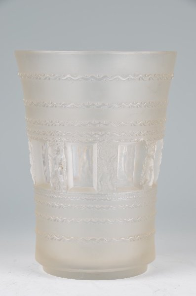 R. Lalique "Florence" vase in clear and frosty glass. (1 of 5)
