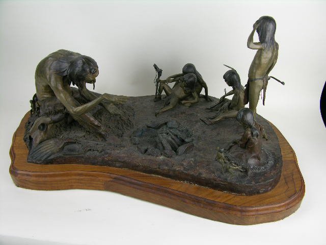 Dave McGary (AMERICAN, 1958) Bronze group figure of (1 of 10)