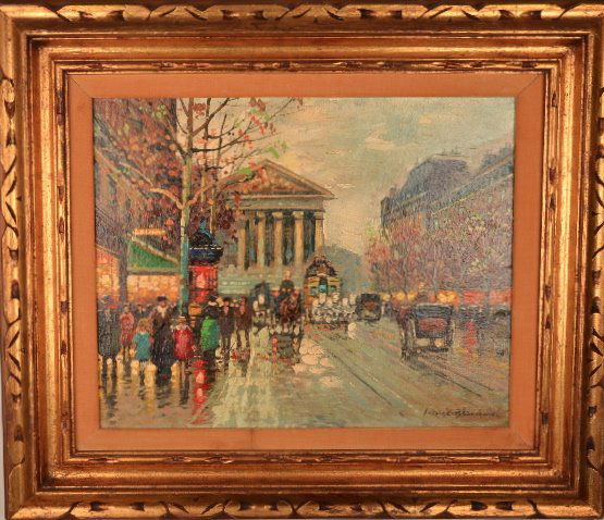 Antoine Blanchard (French, 1910-1988), Oil on canvas of (1 of 3)