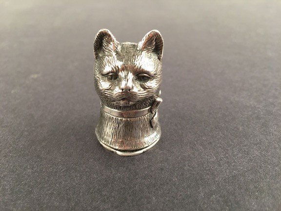 Hallmarked sterling silver Vesta case/match safe and (1 of 6)