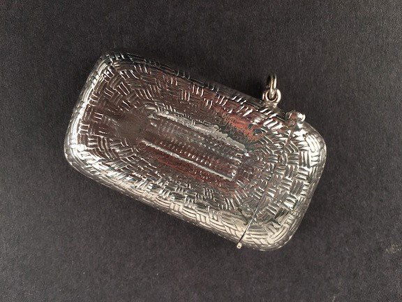 Hallmarked sterling silver Vesta case/match safe and (1 of 5)