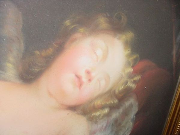 FRENCH PAINTING, MADE IN A DRY PASTEL PROCESS, SH - 5