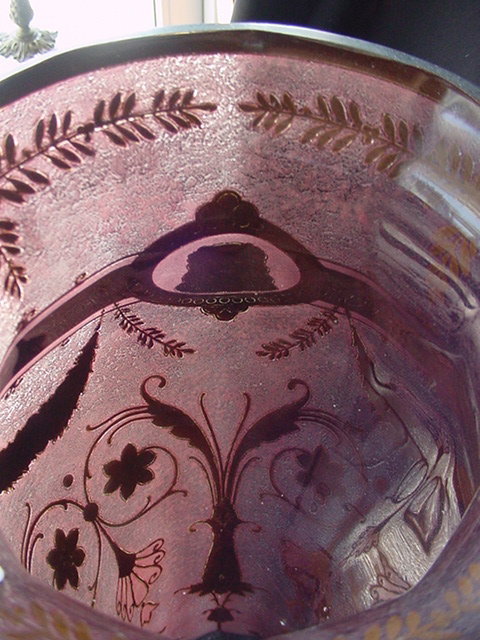 MOSSER (FRENCH) ART GLASS FLOWER VASES WITH STER - 10
