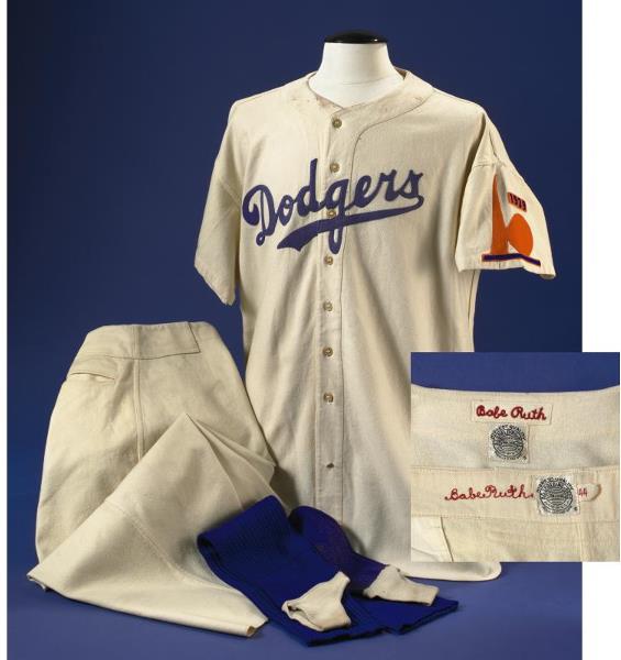 babe ruth dodgers jersey