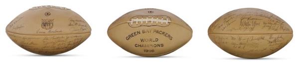 1966 World Champion Green Bay Packers Team Autogra