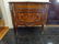 Pair Louis XV/XVI Transitional Style Marquetry Commodes - 2