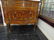 Pair Louis XV/XVI Transitional Style Marquetry Commodes - 4