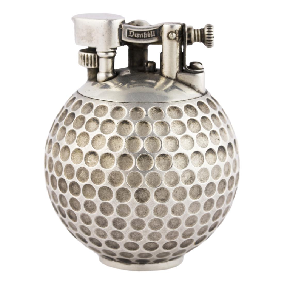 A Solid Silver Dunhill Unique 