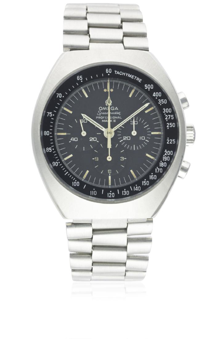 A GENTLEMAN'S STAINLESS STEEL OMEGA SPEEDMASTER MARK II (1 of 1)