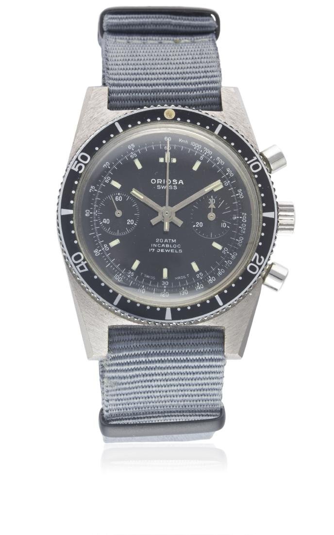 A Gentleman s Oriosa Divers Chronograph Wrist Watch