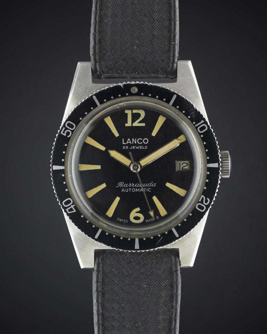 a gentleman stainless steel lanco barracuda automatic a gentleman stainless steel lanco barracuda automatic