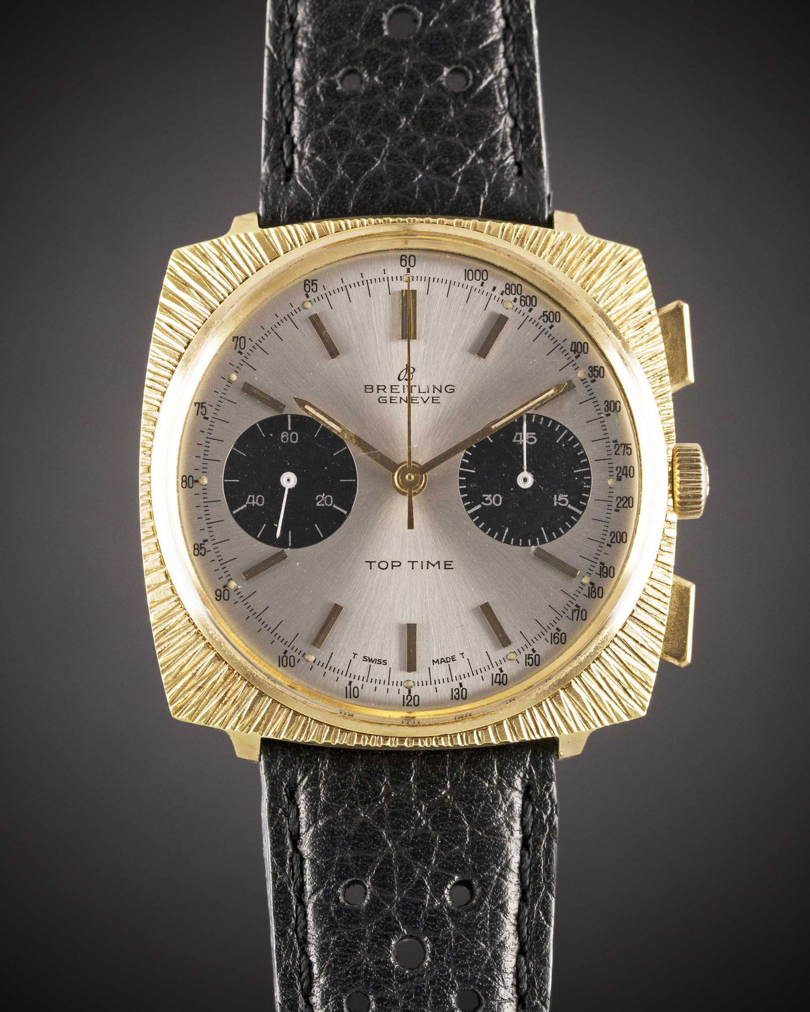 A GENTLEMAN'S GOLD PLATED BREITLING TOP TIME (1 of 1)