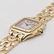 A LADIES 18K SOLID GOLD CARTIER PANTHERE "ART DECO" - 3