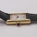 A RARE LADIES 18K SOLID GOLD CARTIER LONDON TANK "LC" - 12