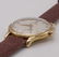 A RARE GENTLEMAN'S 18K SOLID YELLOW GOLD OMEGA - 5