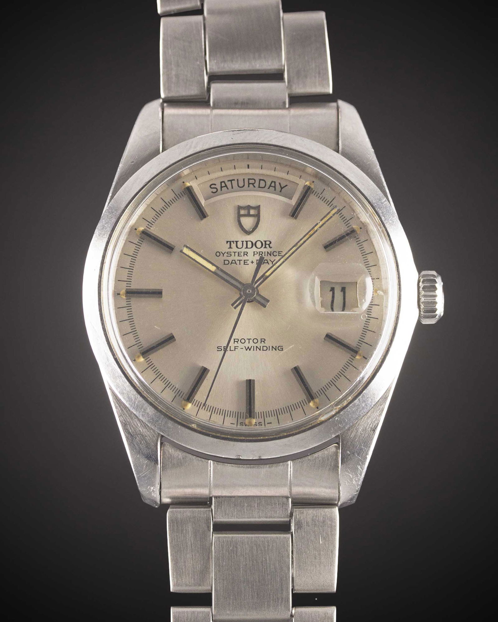 A RARE GENTLEMAN'S LARGE SIZE STAINLESS STEEL ROLEX (1 of 1)