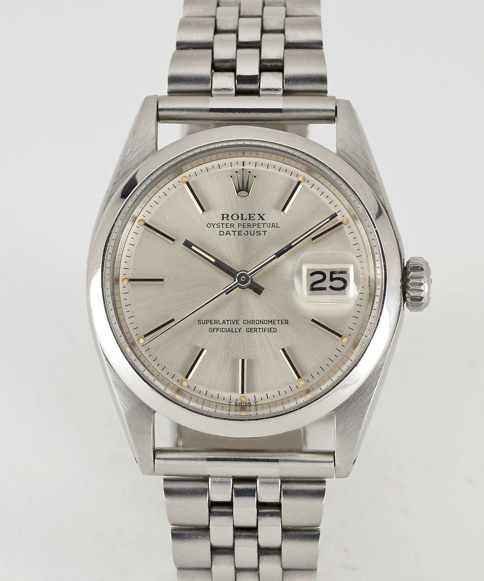 A GENTLEMAN'S STAINLESS STEEL ROLEX OYSTER PERPETUAL (1 of 1)
