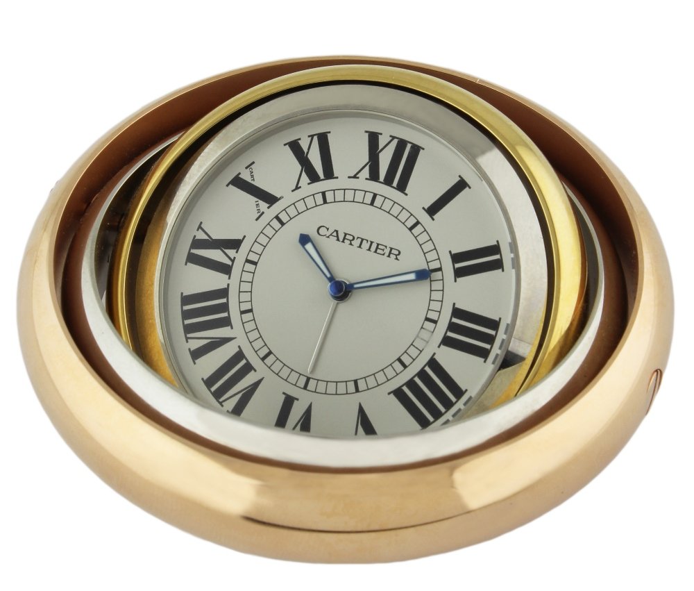 cartier trinity clock