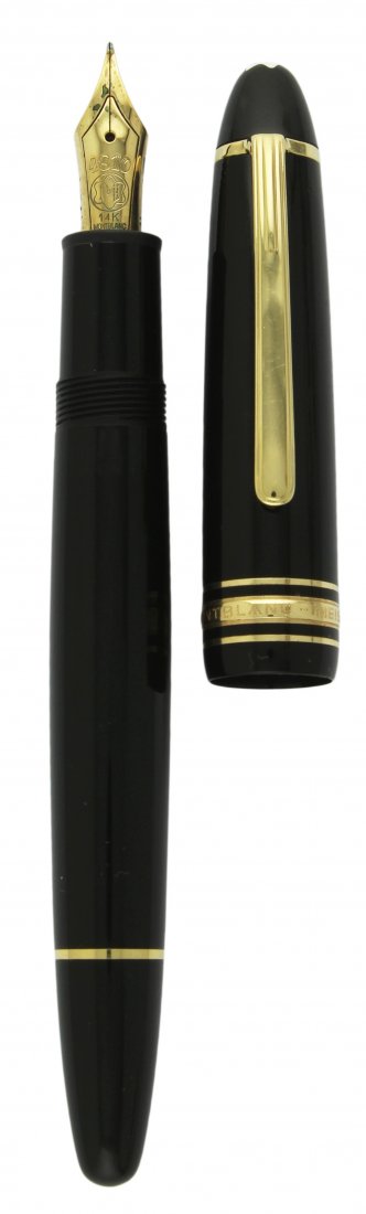 A MONTBLANC MEISTERSTUCK 146 LEGRAND FOUNTAIN PEN 14k: A MONTBLANC MEISTERSTUCK 146 LEGRAND FOUNTAIN PEN 14k gold nib, numbered.