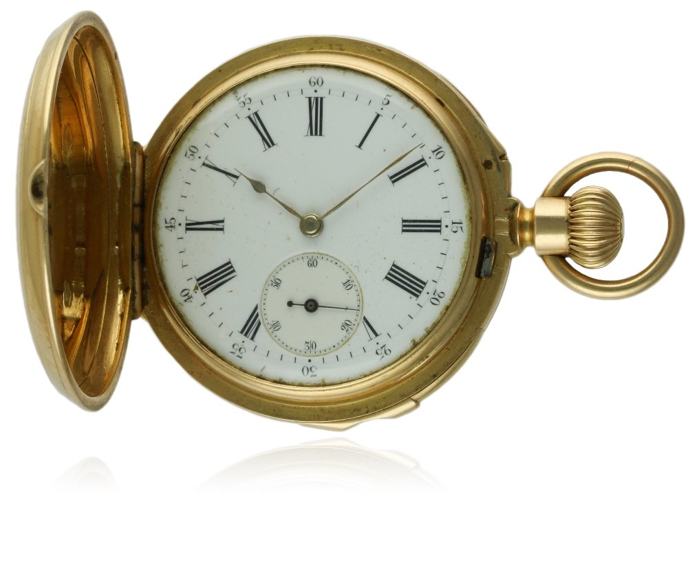 A RARE SMALL SIZE 18K SOLID GOLD L. AUDEMARS FULL (1 of 1)