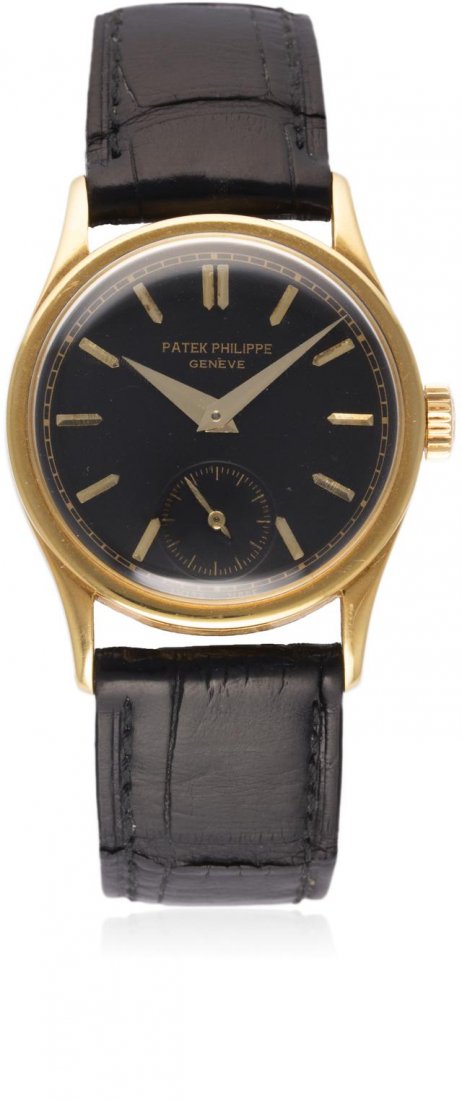 A GENTLEMANâ€™S 18K SOLID GOLD PATEK PHILIPPE CALATRAVA (1 of 1)