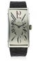 A RARE GENTLEMAN'S LARGE SOLID SILVER OMEGA WRIST WATCH