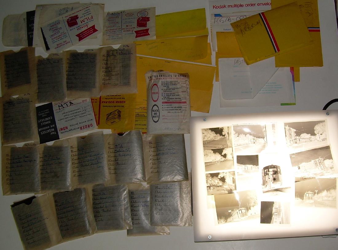 Boston area Transit Photo Negatives (1 of 4)