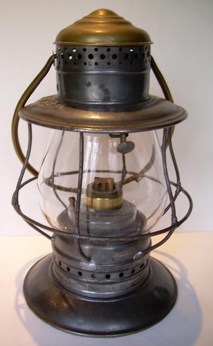 Troy & Boston Railroad Brasstop B'bottom Lantern (1 of 8)