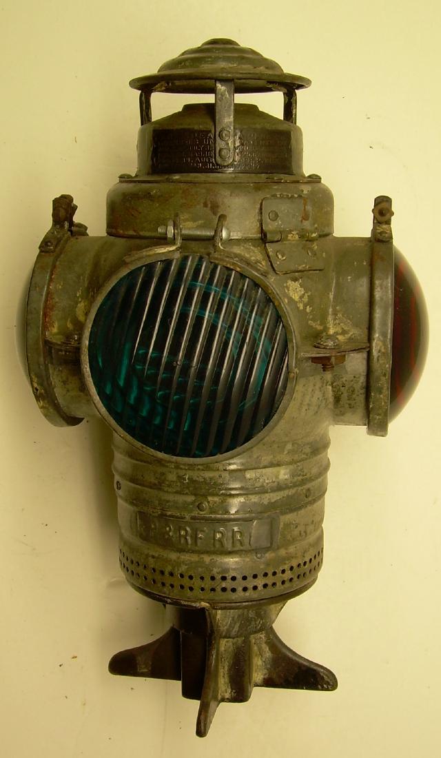 Portland & Rumford Falls Railroad Switch Lamp (1 of 5)