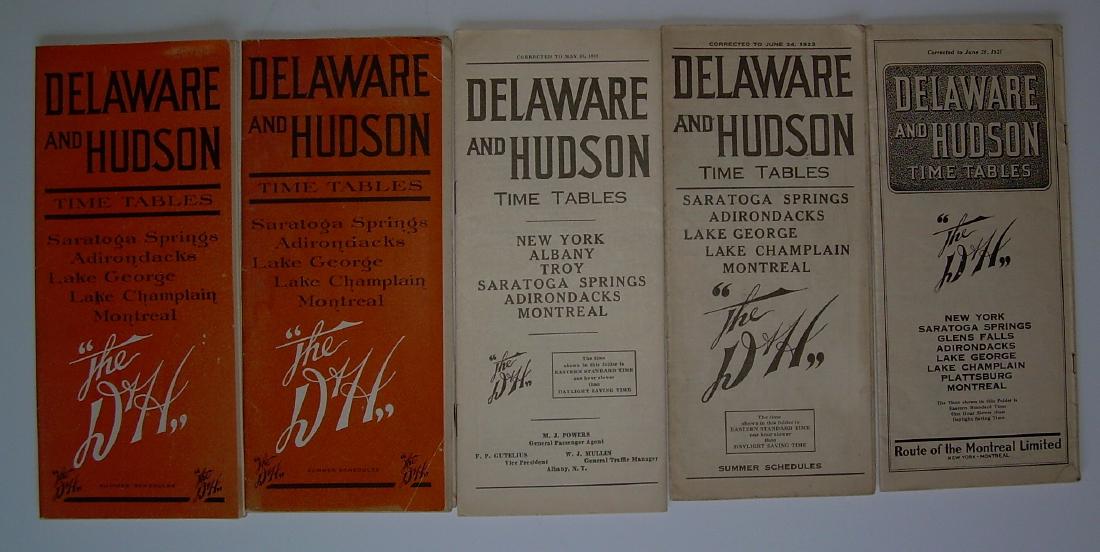 Delaware & Hudson Public Timetables (1 of 3)